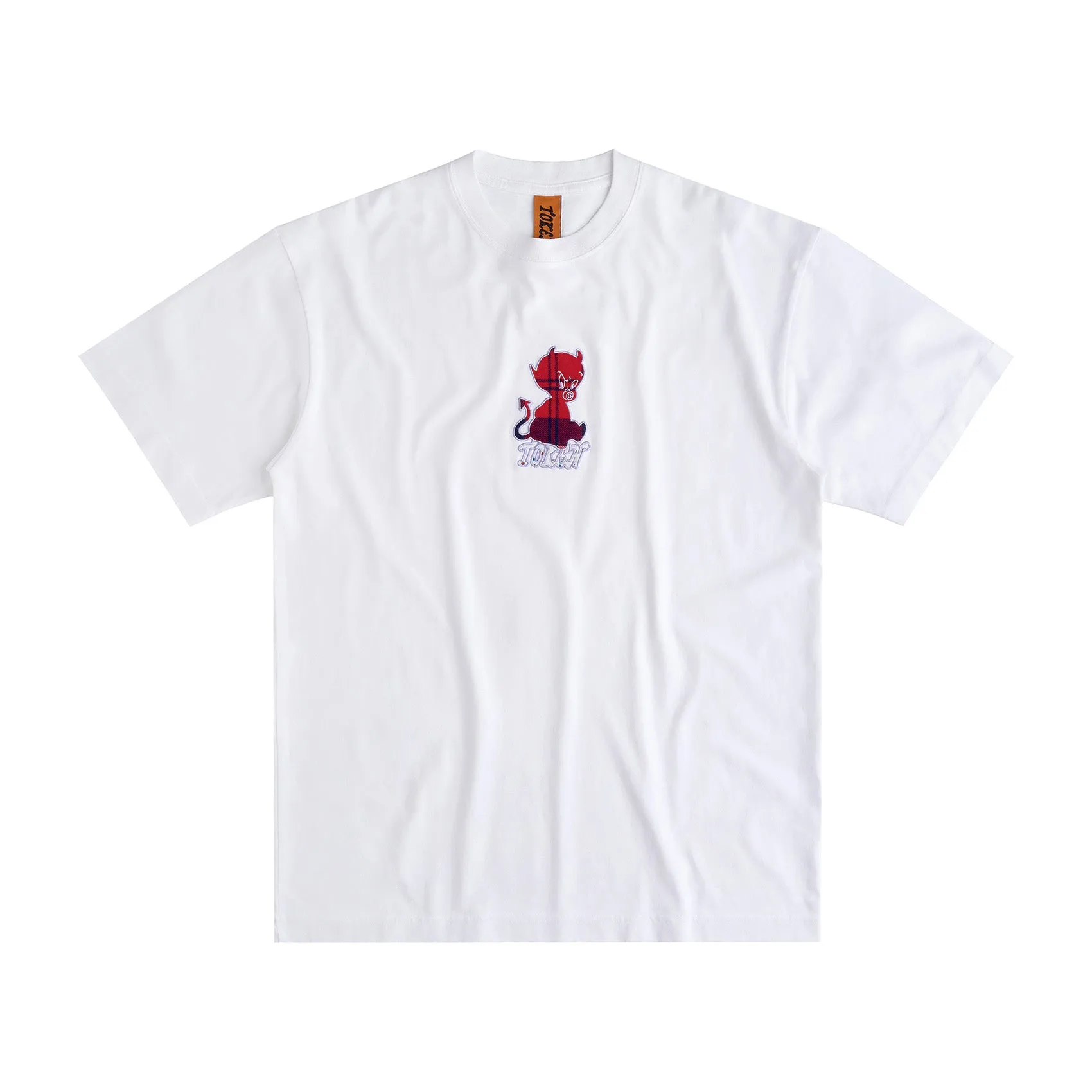 Token - Plaid Devil SS T-Shirt - White