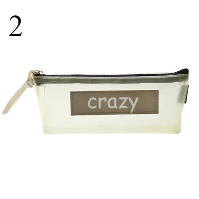 Transparent Mesh Pencil Case