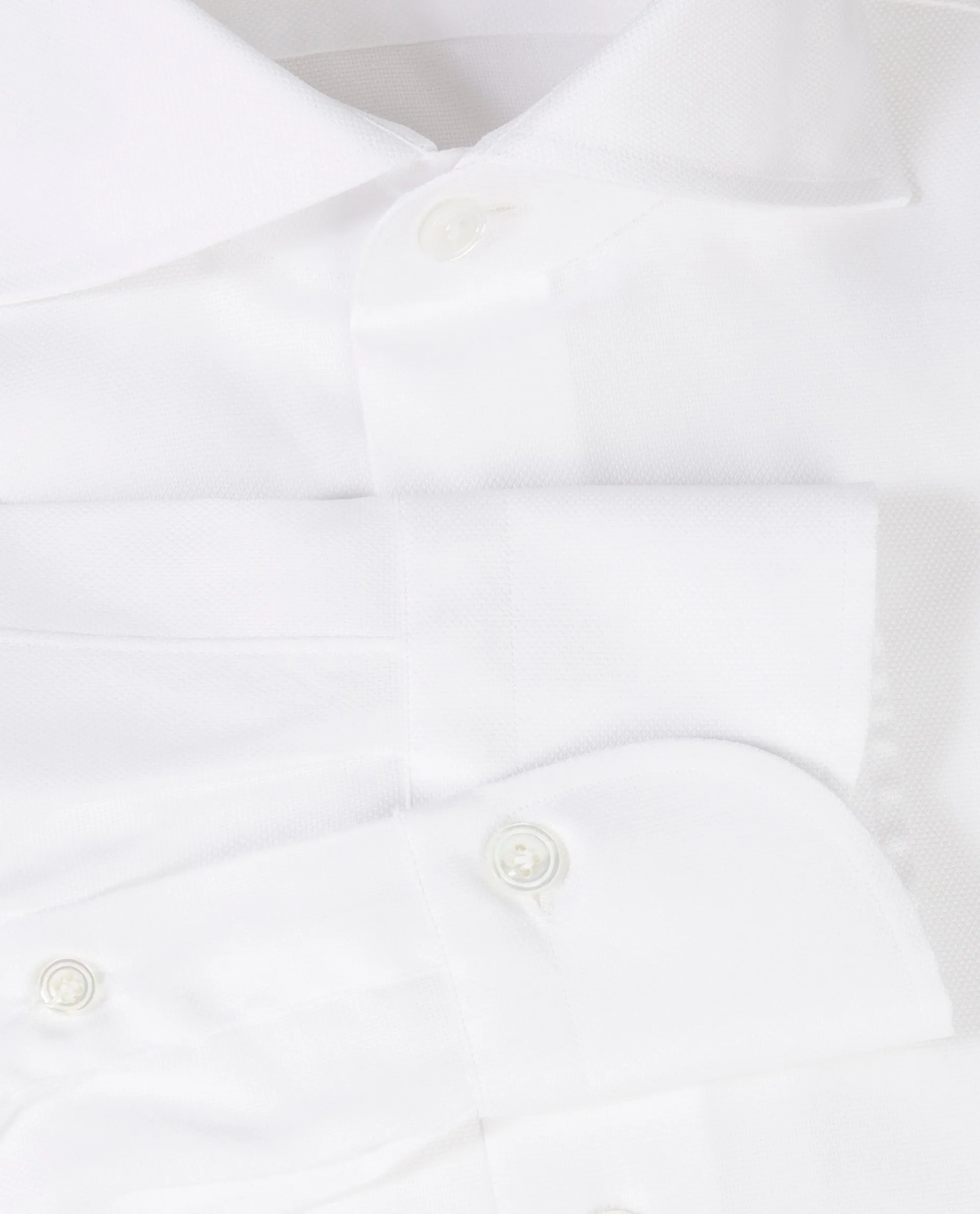 Travel Katoen Shirt - Wit