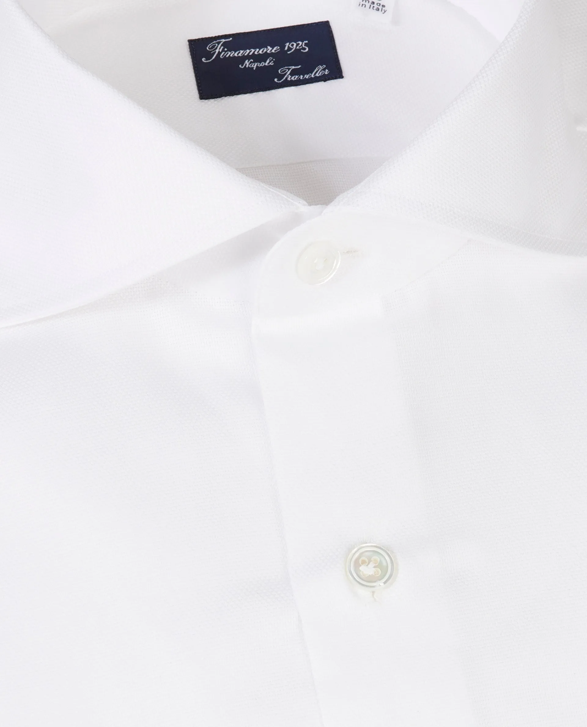 Travel Katoen Shirt - Wit