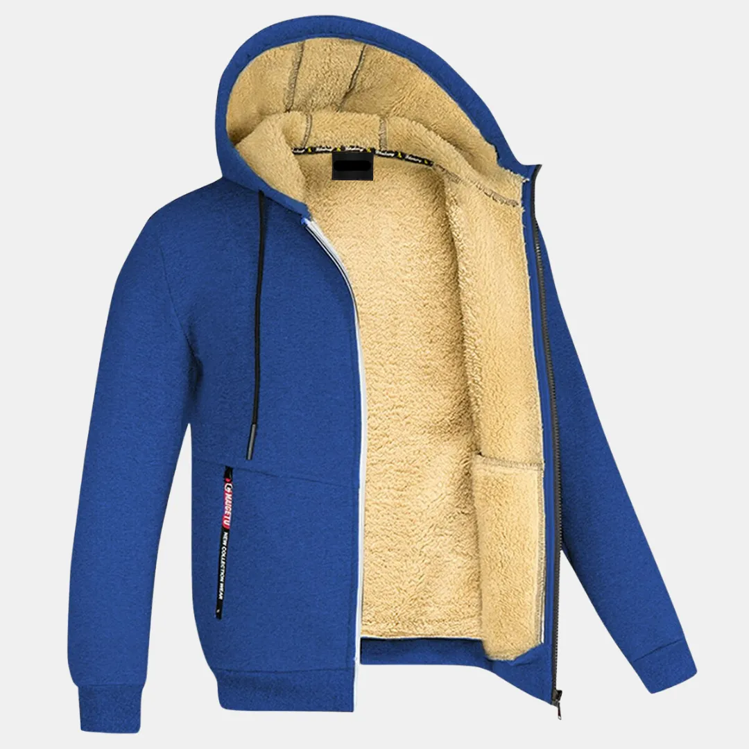 Ultimativer Komfort trifft auf lässigen Chic: Die Urban Sherpa Kapuzenjacke