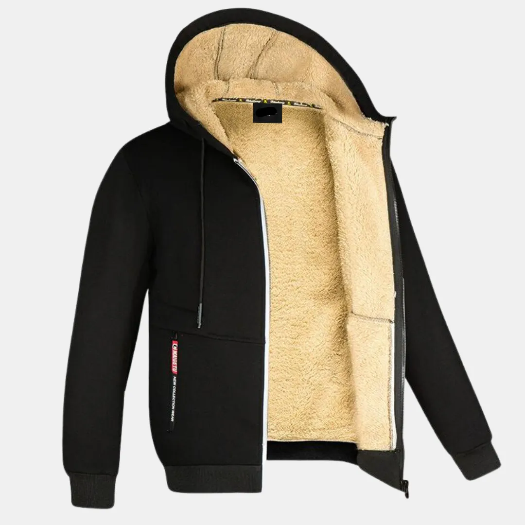 Ultimativer Komfort trifft auf lässigen Chic: Die Urban Sherpa Kapuzenjacke
