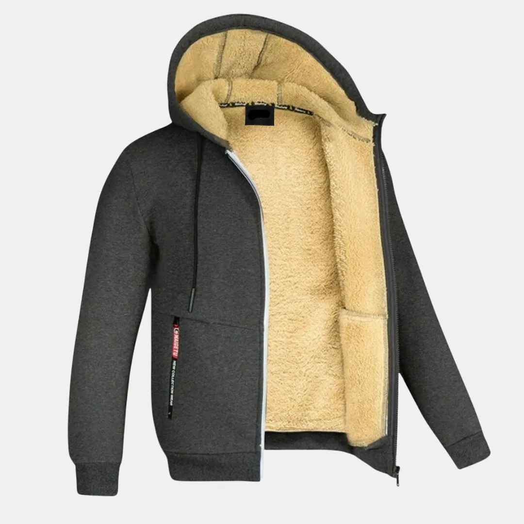 Ultimativer Komfort trifft auf lässigen Chic: Die Urban Sherpa Kapuzenjacke