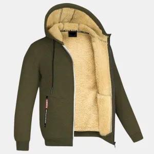 Ultimativer Komfort trifft auf lässigen Chic: Die Urban Sherpa Kapuzenjacke