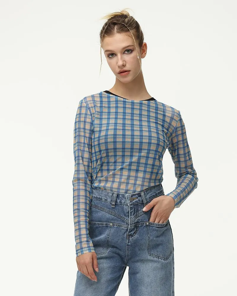 Uneven Eberron Gingham Top