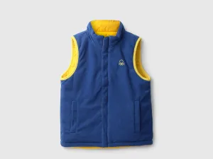 Unisex Quilted Reversible High Neck Jacket