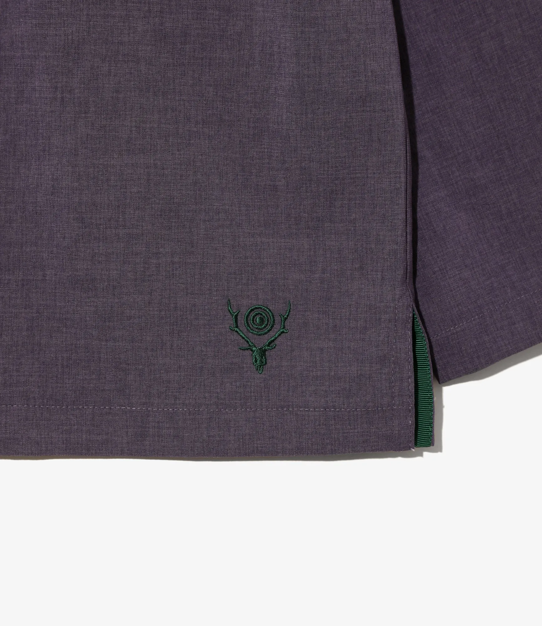 V-Neck Shirt - Poly Oxford