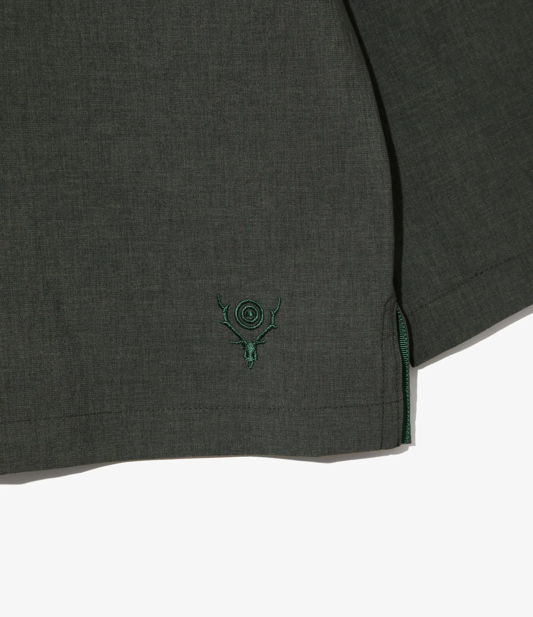 V-Neck Shirt - Poly Oxford