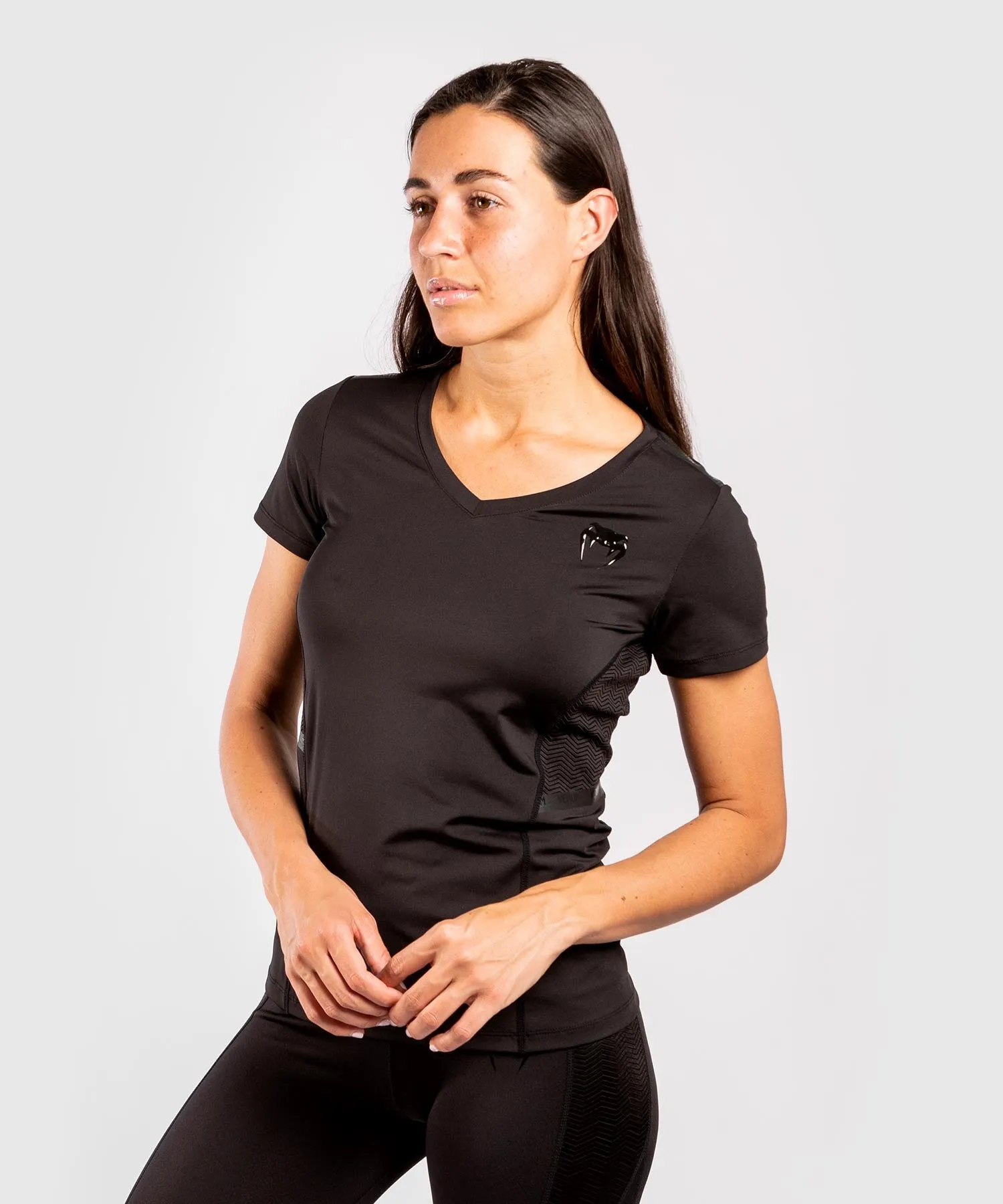 Venum G-fit Dry-Tech T-Shirt – Schwarz / Schwarz