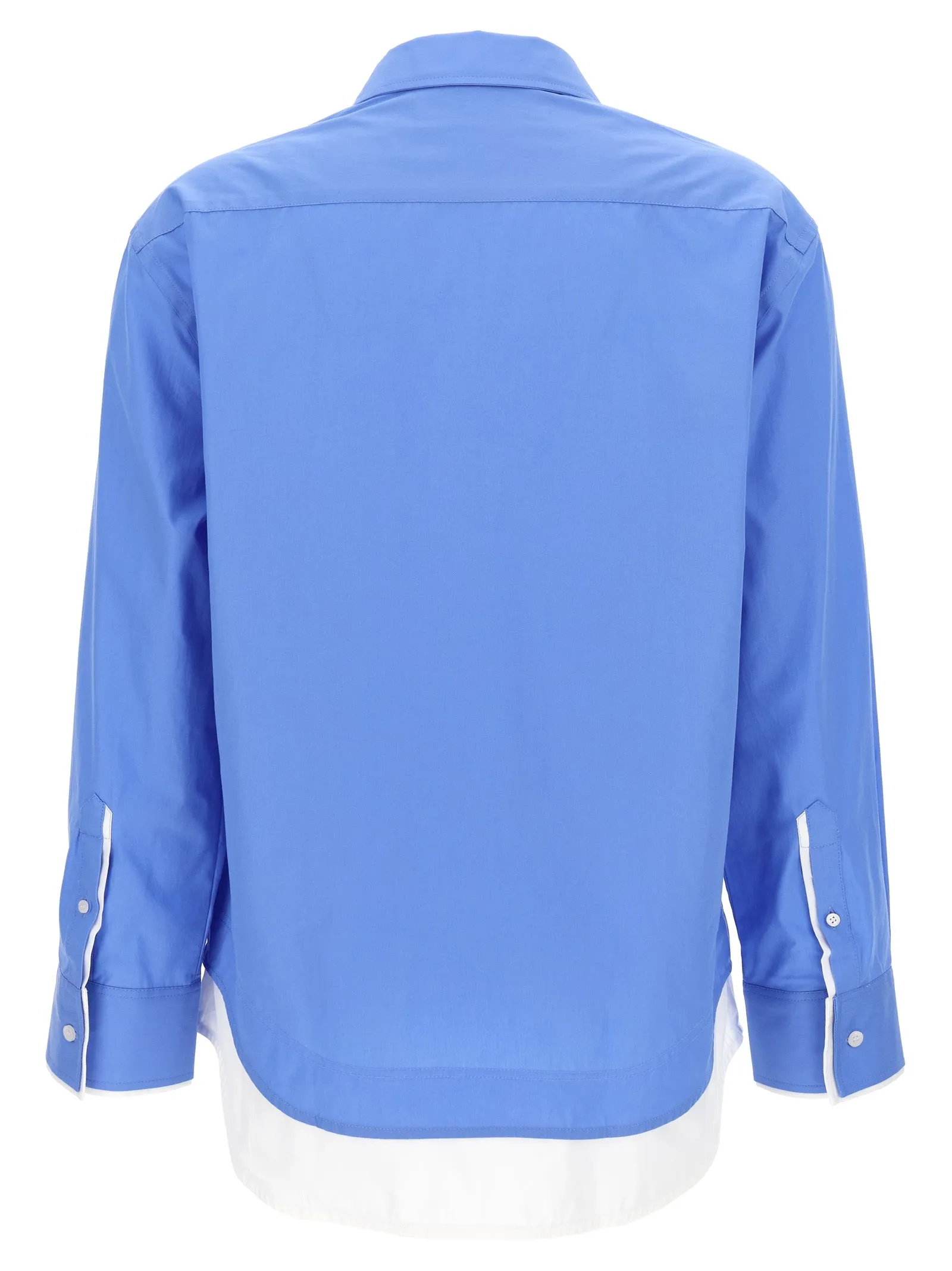 Victoria Beckham 'Relaxed Double Layer' skjorta