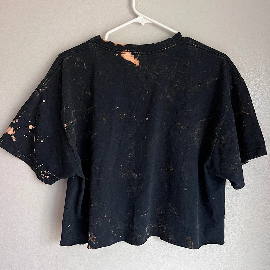 Vintage Minnesota Football Cropped & Distressed T-Shirt