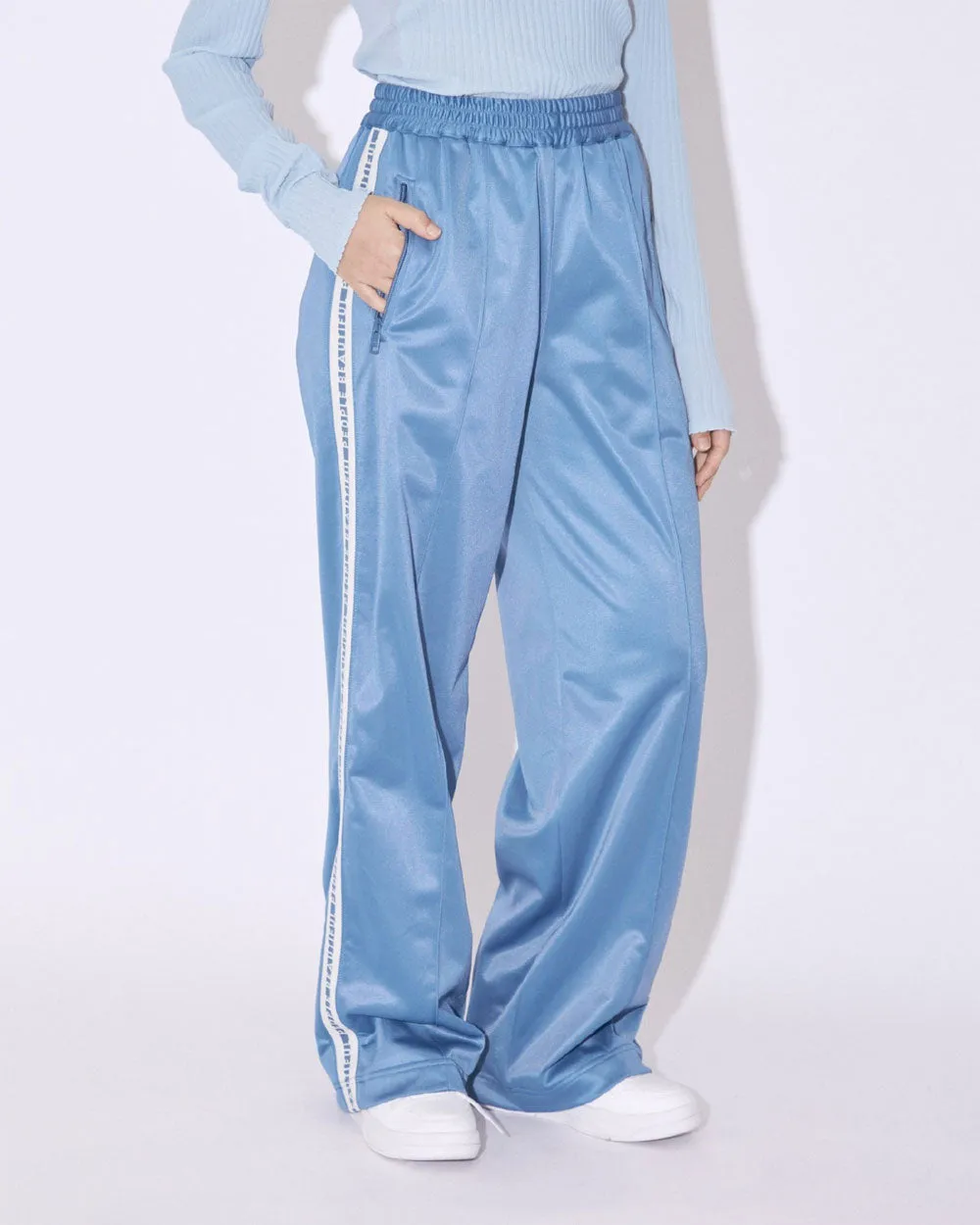 Vintage Tricot THE /A Jersey Pants - Old Blue