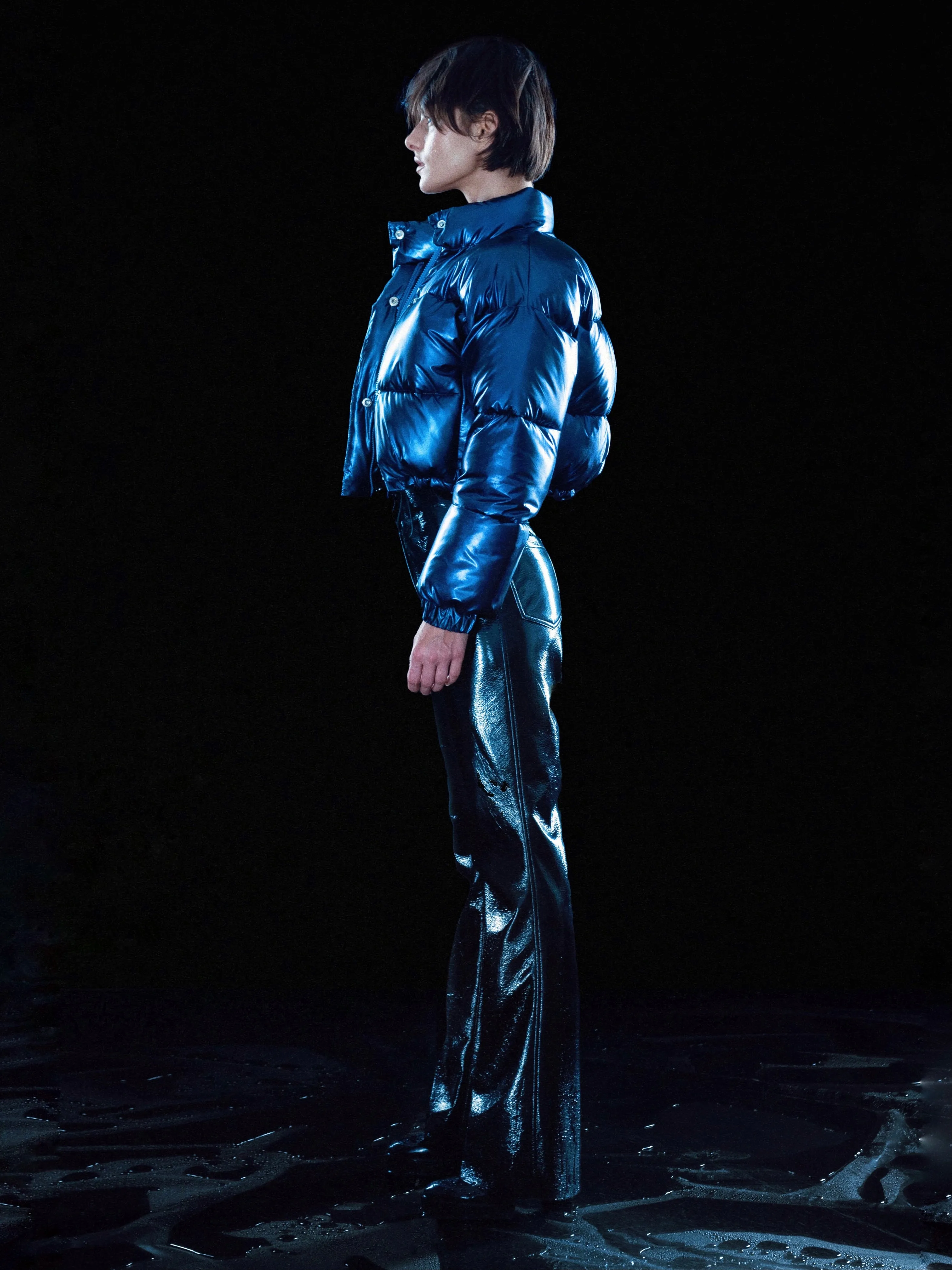 Vinyl Trousers