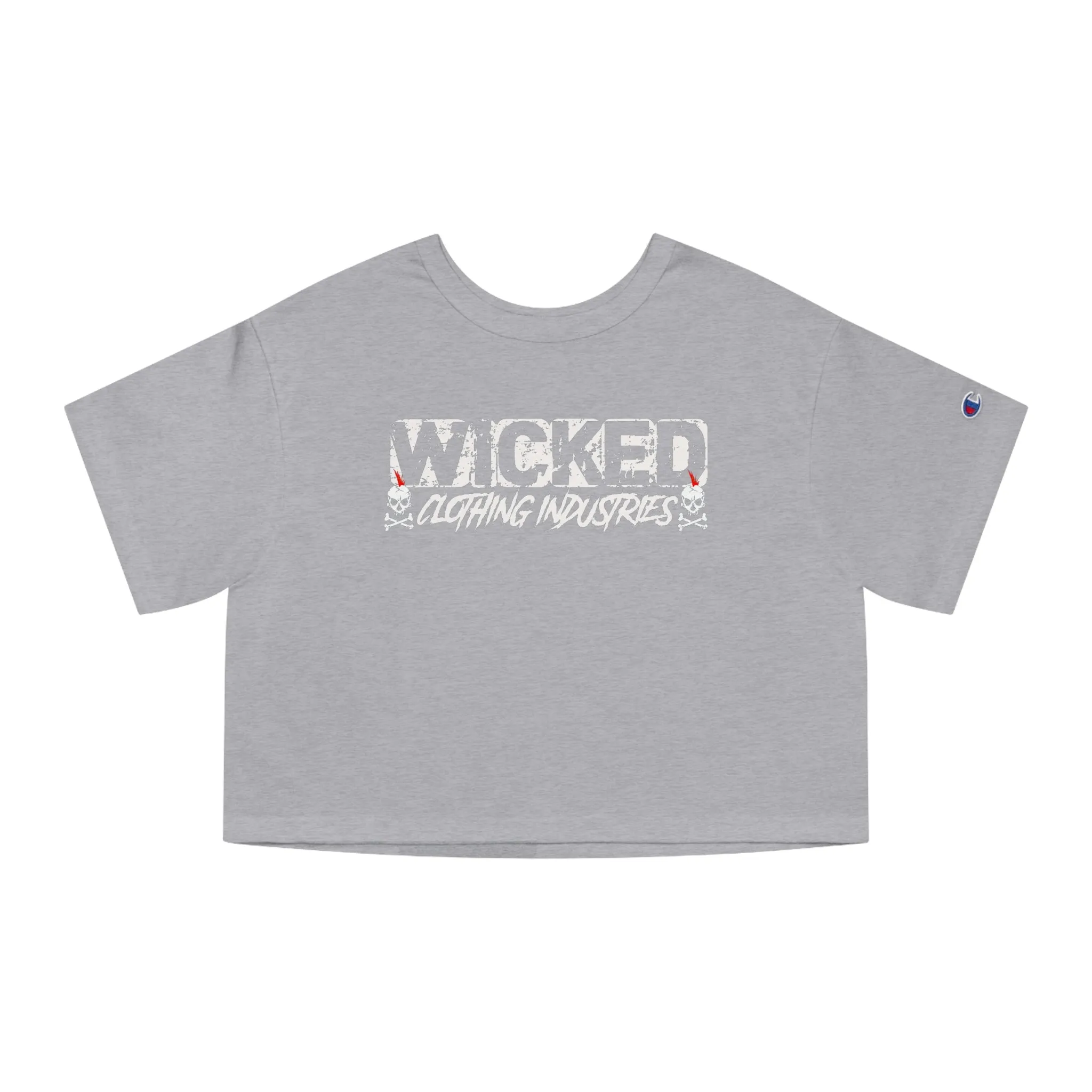 Wicked Punk Rock 2  Cropped T-Shirt