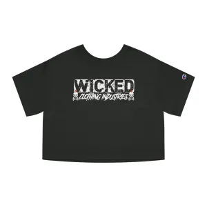 Wicked Punk Rock 2  Cropped T-Shirt