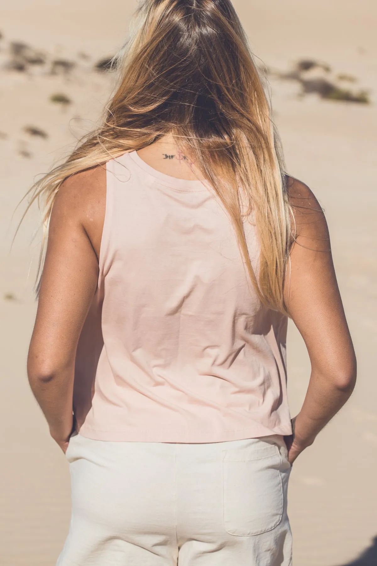 WOMEN ORGANIC PALM TOP