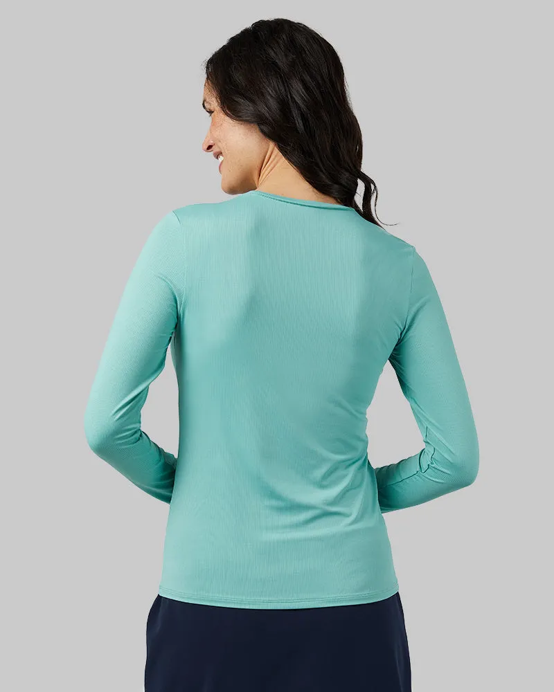 WOMEN'S AIR MESH LONG SLEEVE T-SHIRT