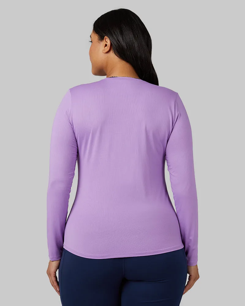 WOMEN'S AIR MESH LONG SLEEVE T-SHIRT