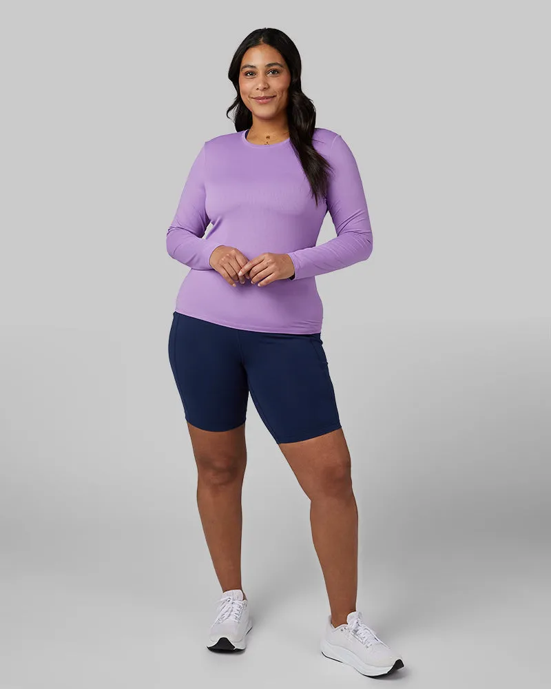 WOMEN'S AIR MESH LONG SLEEVE T-SHIRT