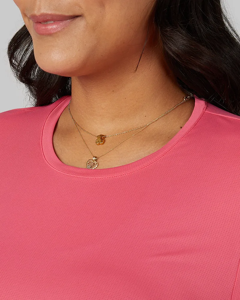 WOMEN'S AIR MESH LONG SLEEVE T-SHIRT