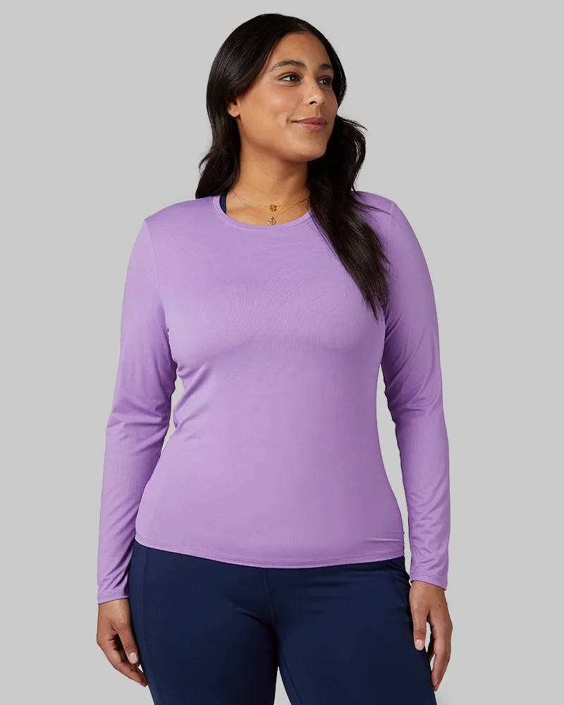 WOMEN'S AIR MESH LONG SLEEVE T-SHIRT