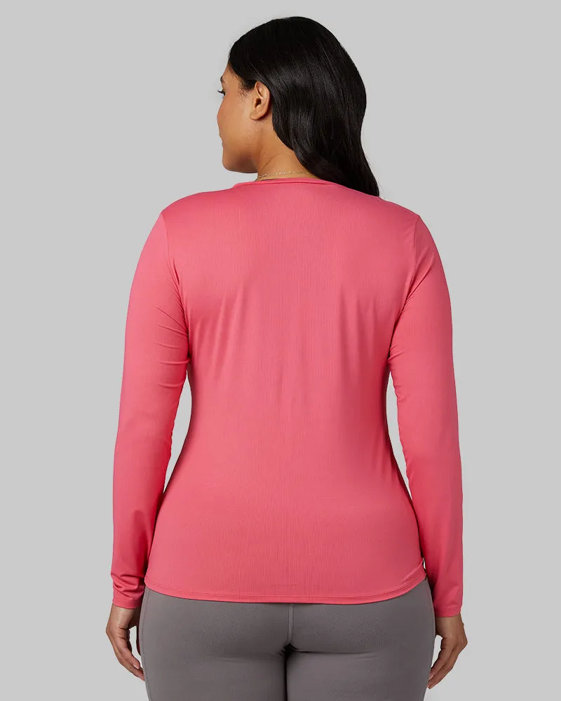 WOMEN'S AIR MESH LONG SLEEVE T-SHIRT
