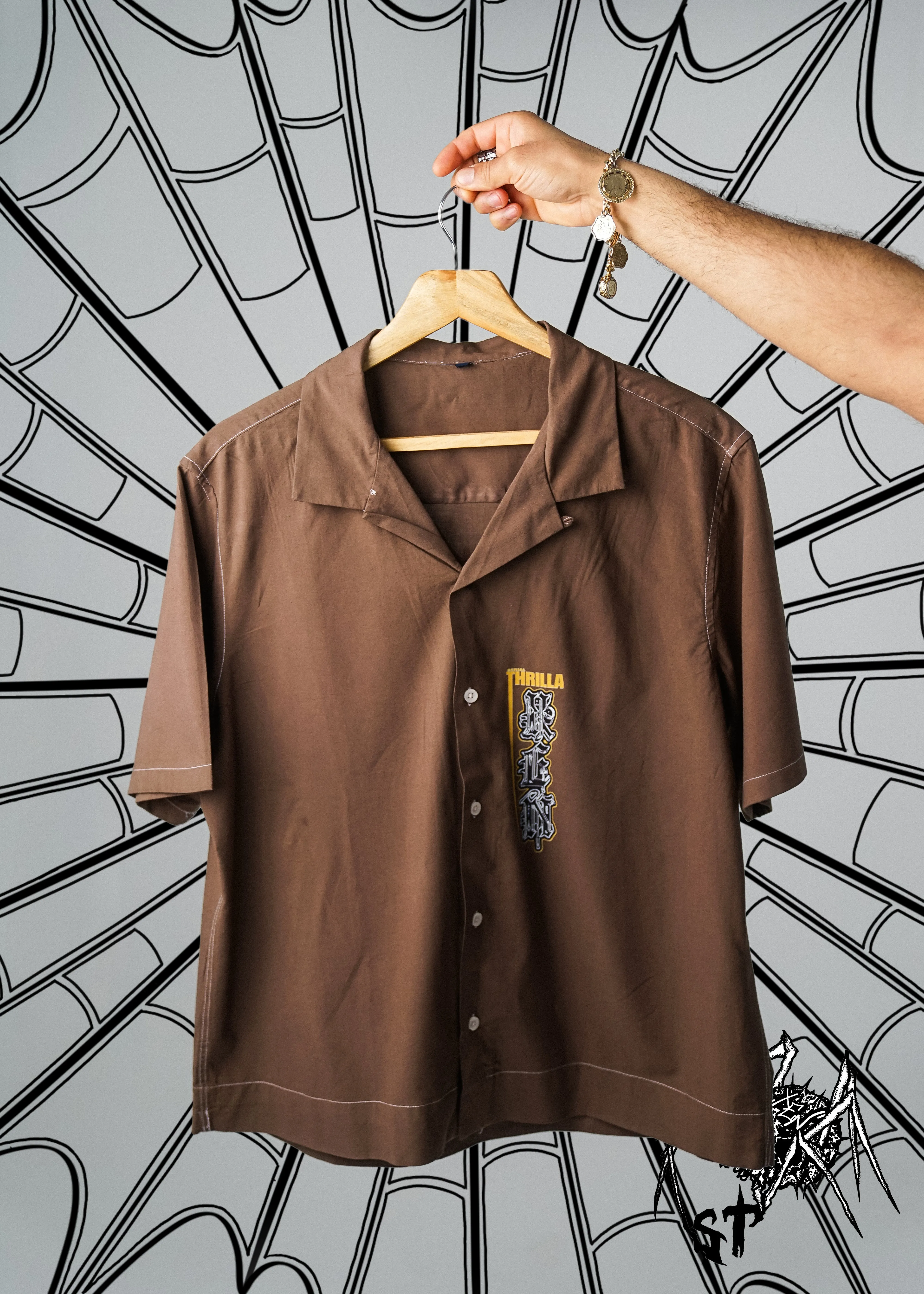XEN x SERIAL THRILLA - Cropped Shirt