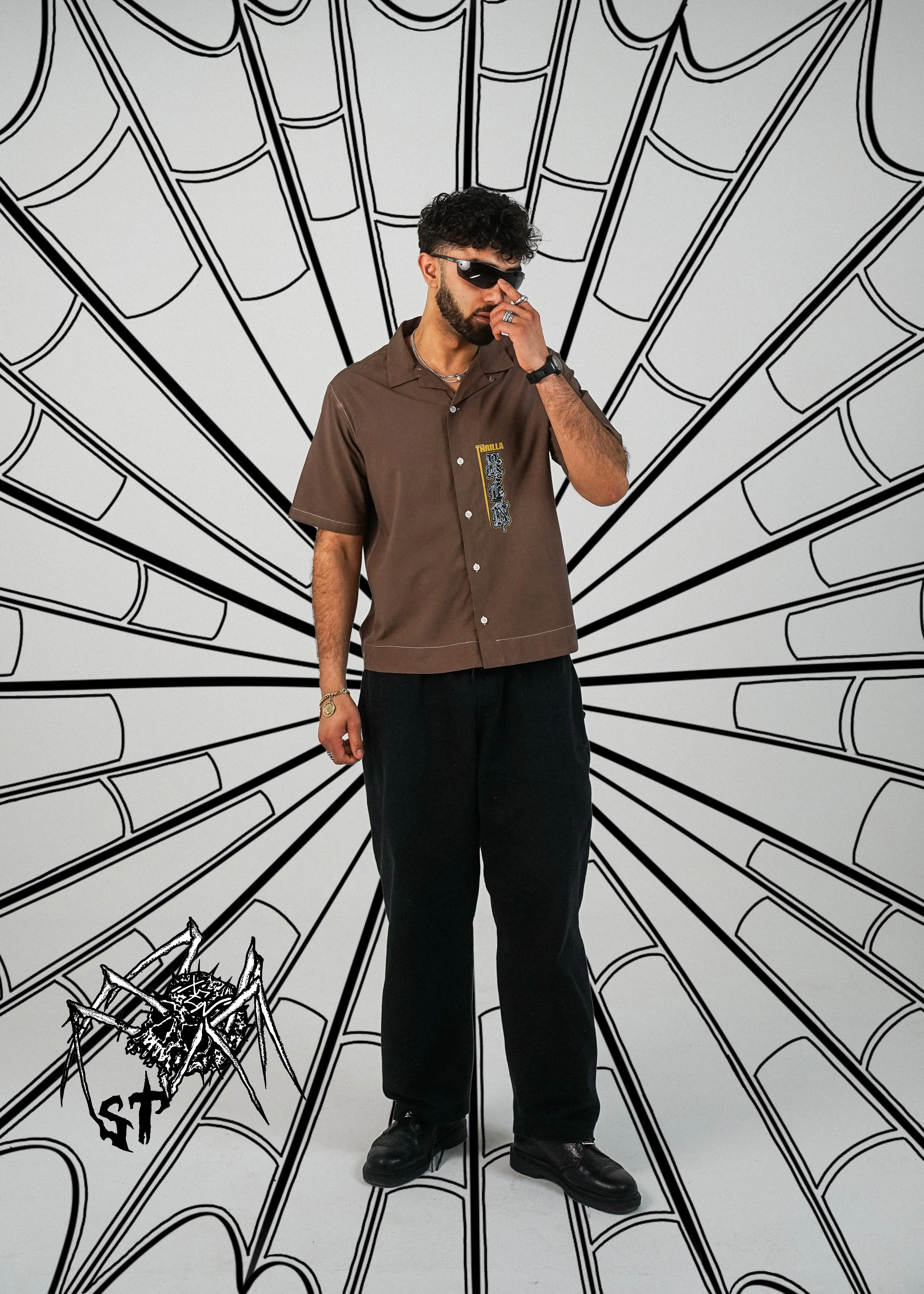 XEN x SERIAL THRILLA - Cropped Shirt