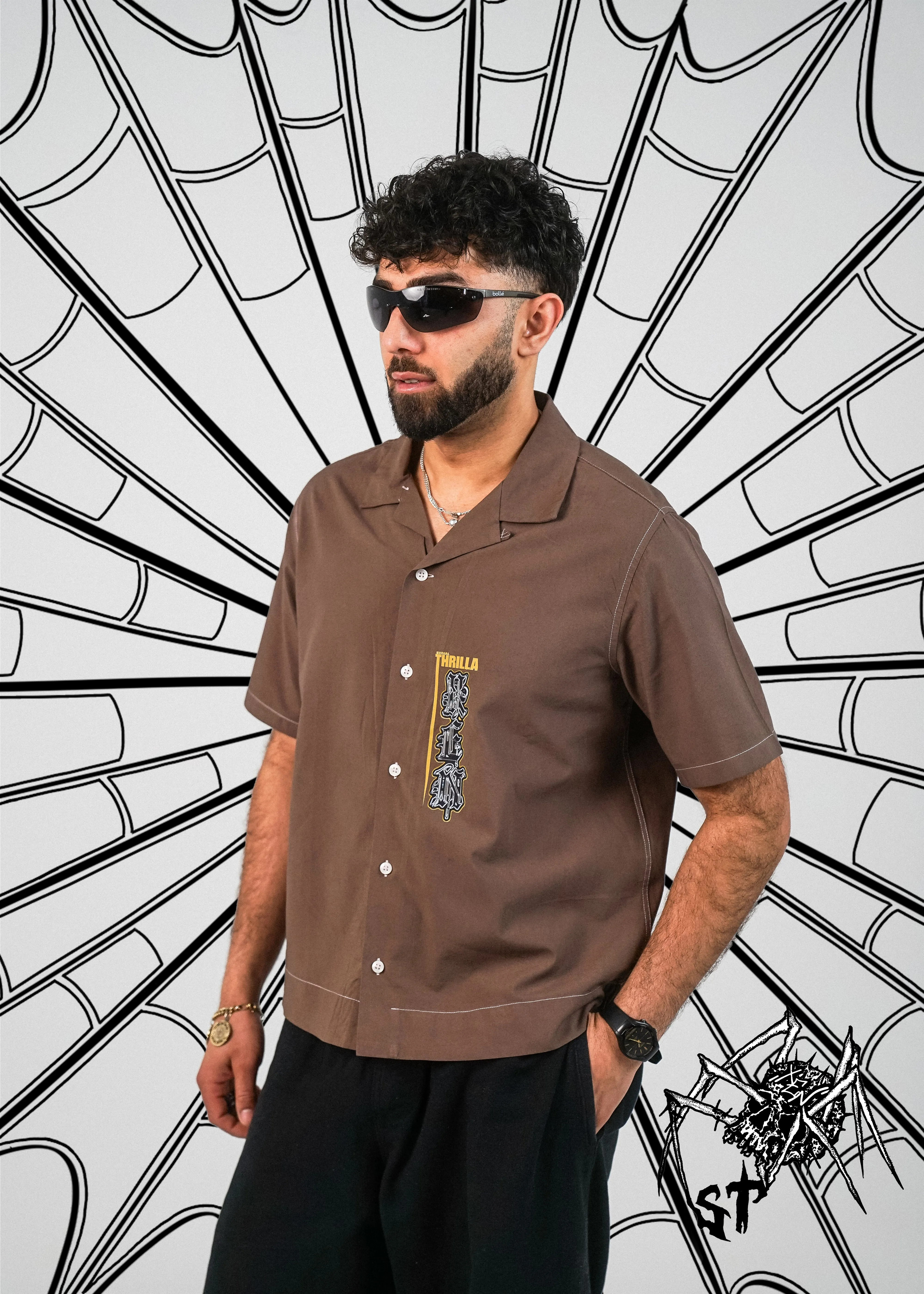 XEN x SERIAL THRILLA - Cropped Shirt