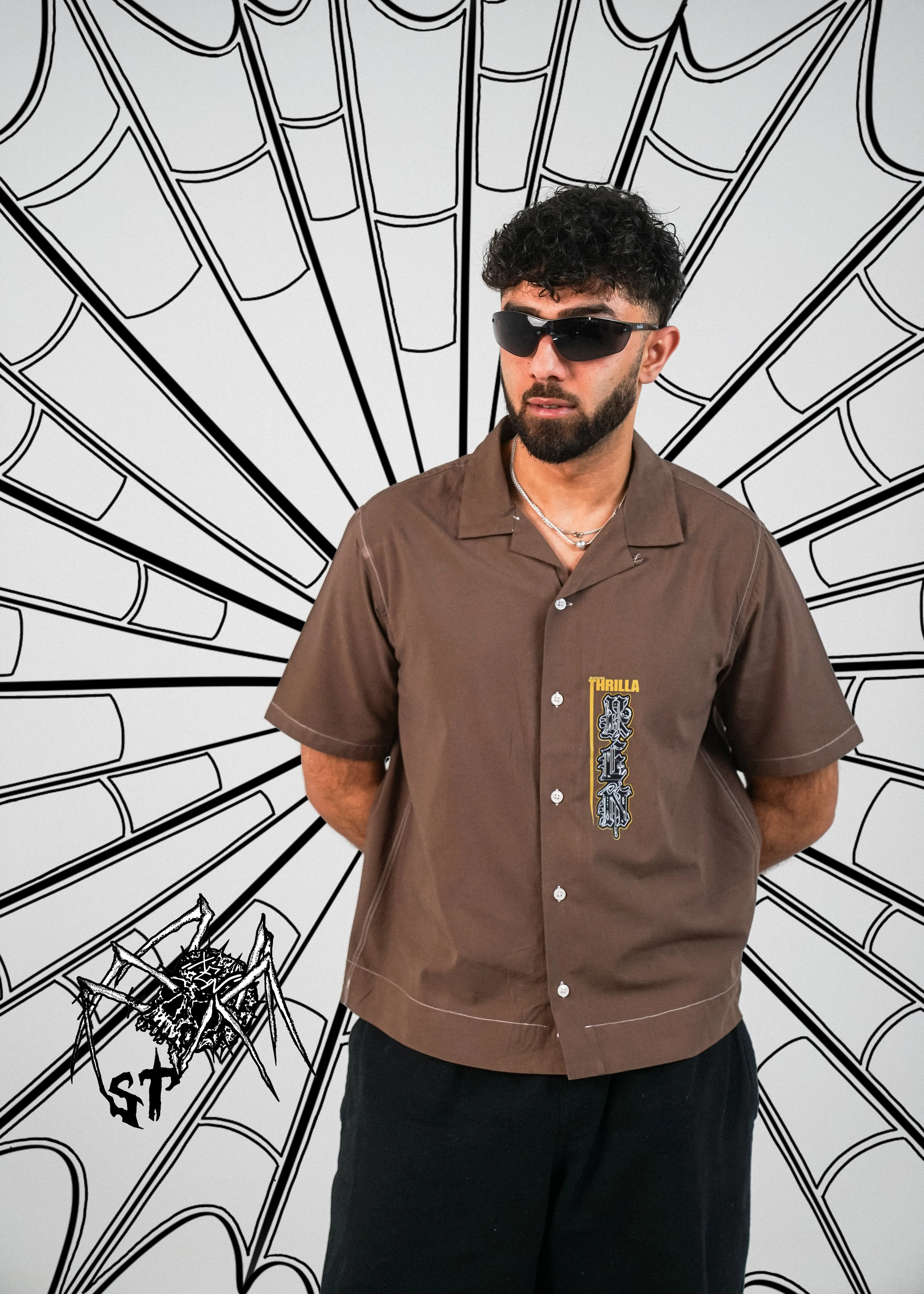 XEN x SERIAL THRILLA - Cropped Shirt