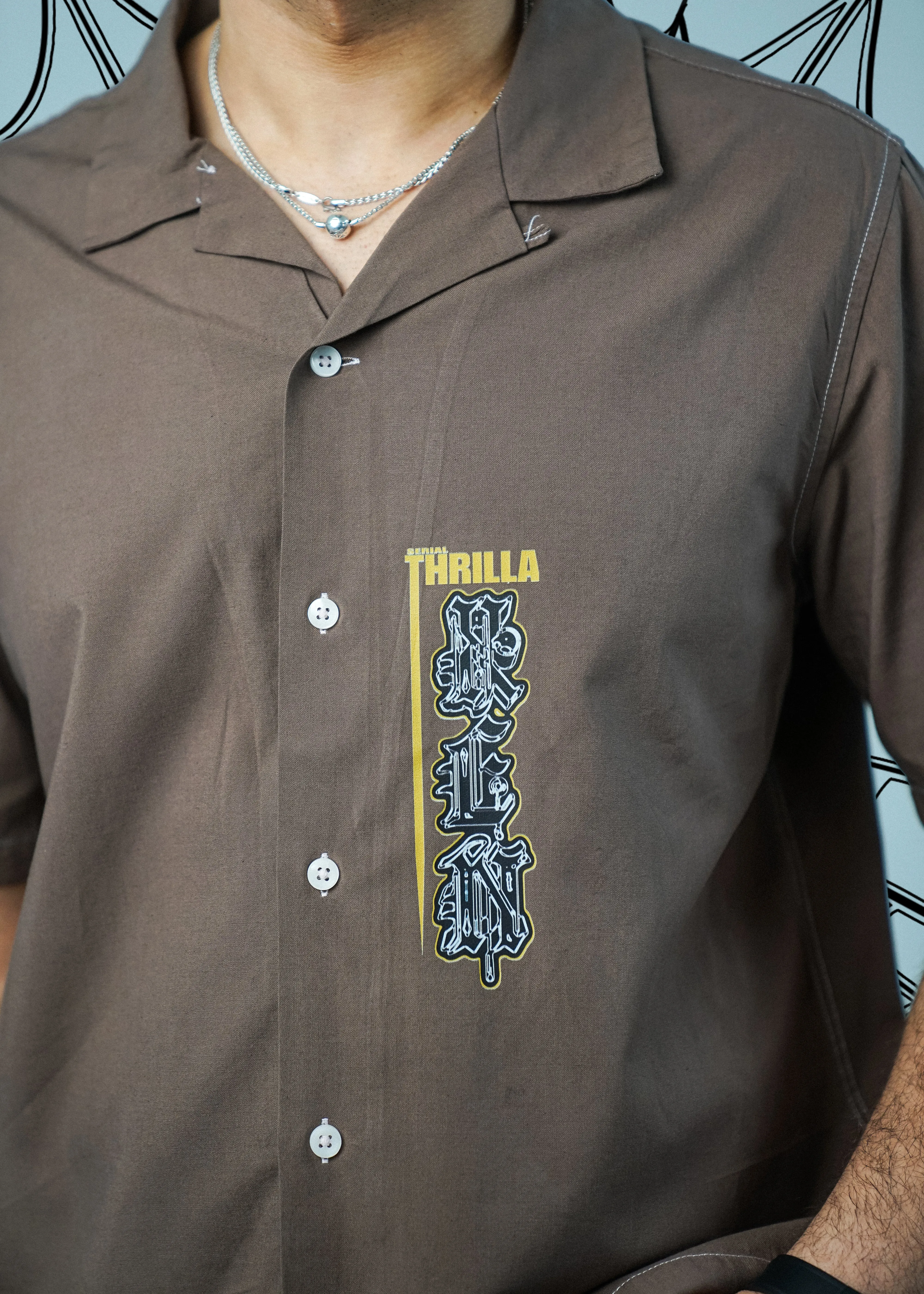 XEN x SERIAL THRILLA - Cropped Shirt