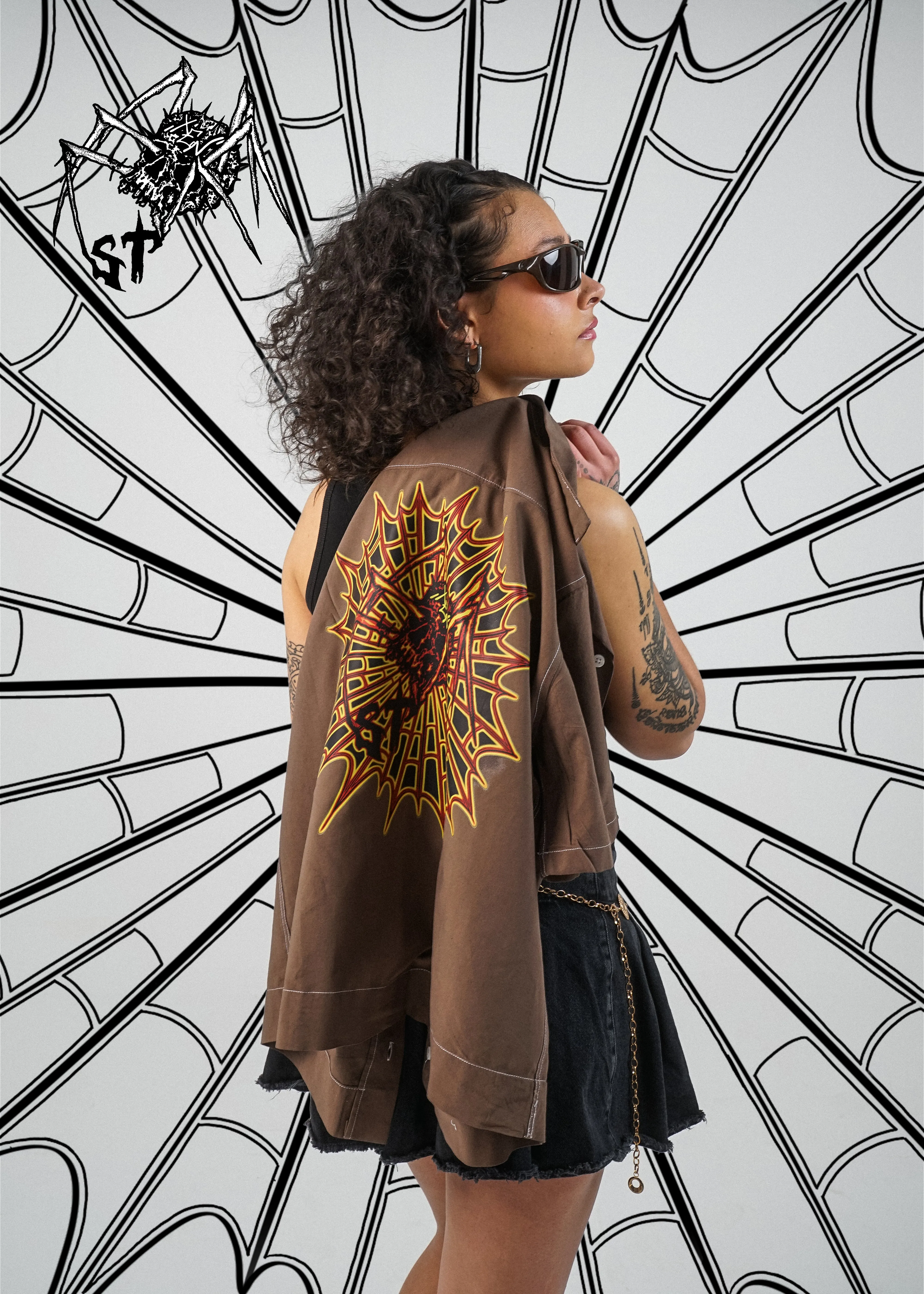 XEN x SERIAL THRILLA - Cropped Shirt