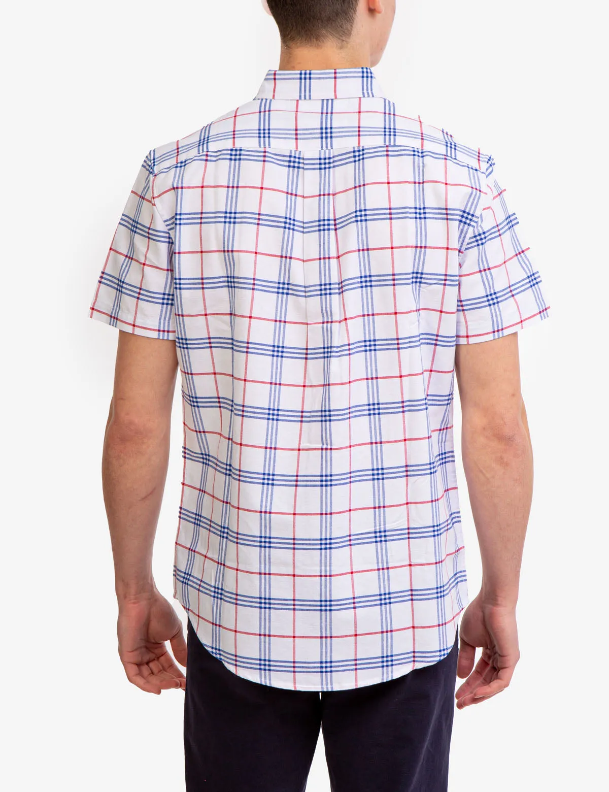 YARN DYE PLAID OXFORD SHIRT