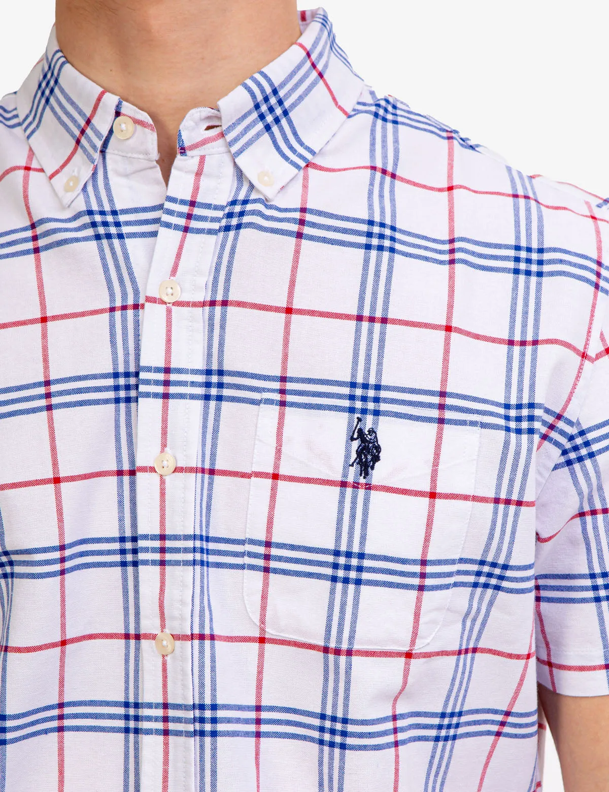 YARN DYE PLAID OXFORD SHIRT