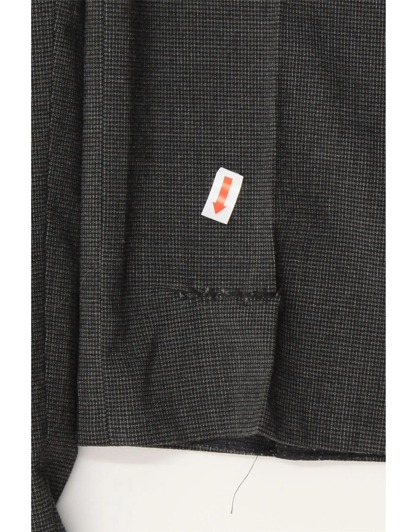 ZARA Mens Slim Suit Trousers US 42 Large W36 L32 Grey Houndstooth